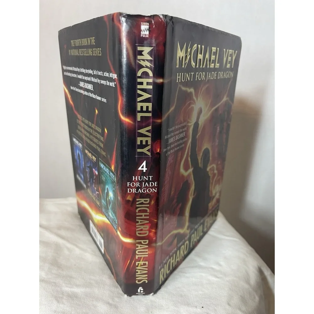 Michael Vey:‎ Hunt for Jade Dragon (Book 4) Simon Pulse/Mercury Ink - Evans